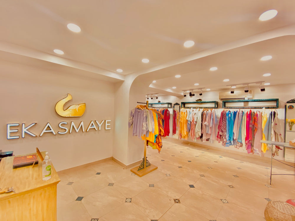 Ekasmaye experience store now open in M Block Market, Greater Kailash-1,New Delhi